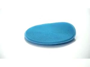 SPON SILIKON CUCI PIRING BULAT SERBAGUNA SIKAT PEMBERSIH SPONGE / SPONS SERBAGUNA - 1PCS