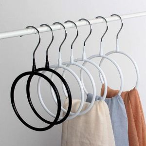 TRANQUIL HUT Towel Scarf Silk Multi Functional Toroidal Shelf Rack Hanger Hanger Rack