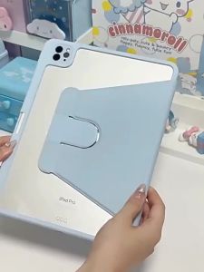 iPad Sleeve 9.7 Anti-Fall air6 Rotating Sleep Shell 10.2/10.5 Acrylic ipad Tablet Case with Magnetic Attachment