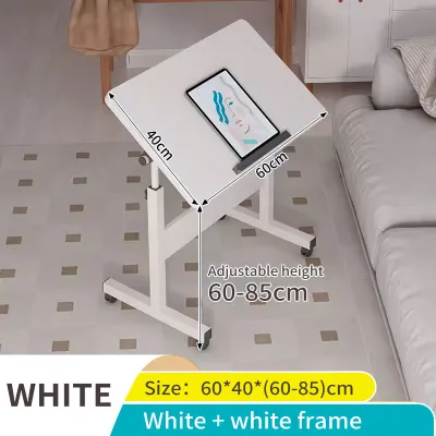 Adjustable Height Flip Computer Table Bedside Laptop Desk Mobile Drafting Table Drawing Table