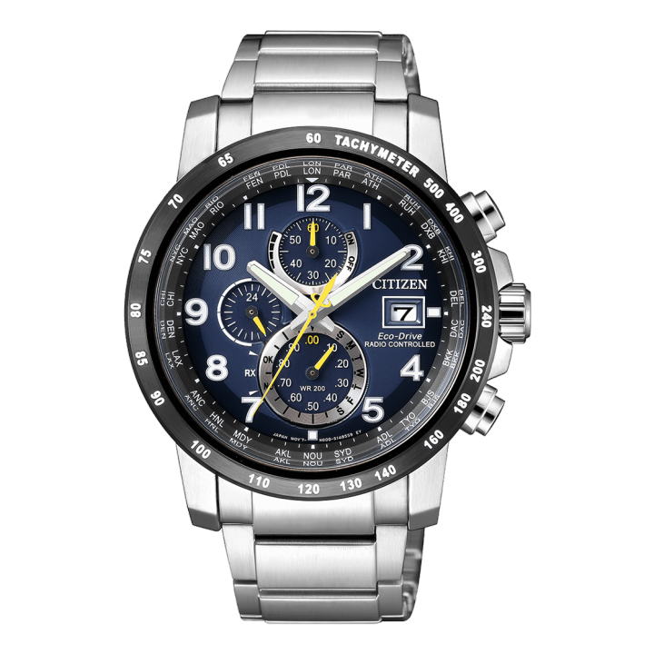 Citizen Eco Drive AT8124-83E Radio Controlled Chronograph Men's