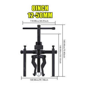 (Dikirim Dari Jakarta) TREKER PILOT BEARING PULLER TREKER CABUT BEARING DALAM UKURAN 13-38MM