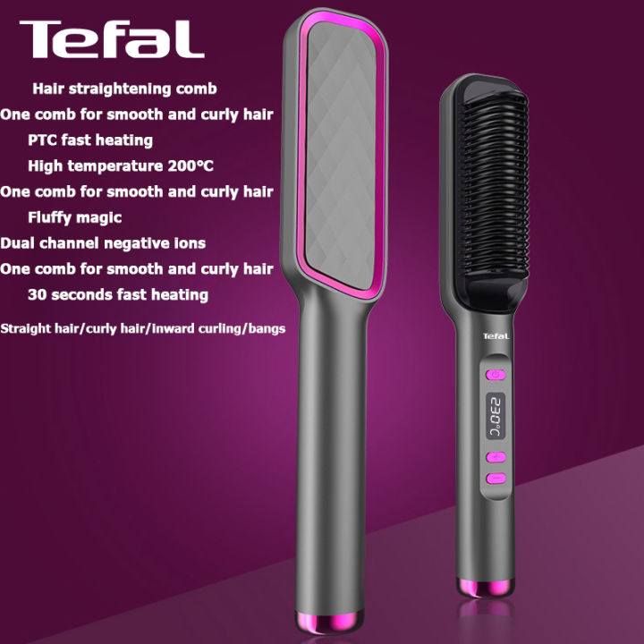 Pelurus Rambut The Straightening Brush Pelurus Rambut Philips