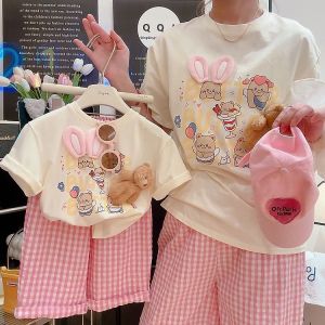 พร้อมส่ง  6458 แม่ลูกแรบบิท