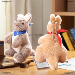 [COD] xiangshun Cute Cartoon Kangaroo Plush Keychain Stuffed Animal Doll Keyring Lovely Bag Pendant Backpack Hanging Decoration Gifts