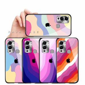 Softcase Glass Kaca REALME C30 - Casing Hp - J25 - Pelindung hp REALME C30 - Case Handphone REALME C30 - Pelindung Handphone - Case Hp