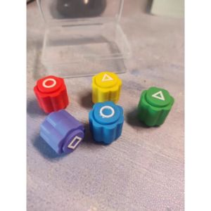 Gonggi Squid Game Jack Pebbles 5 in 1 Full Sets Grabbing Stone Korea Kids Play