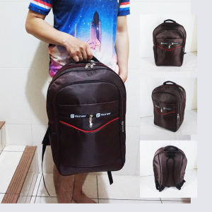 Tas Ransel Sekolah Backpack Tas Punggung ukuran Besar Jumbo Bahan Mikro
