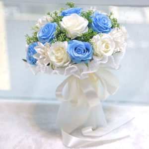 Artificial Flowers Handmade Wedding Bouquets for Wedding Photo Prop Ceremony
