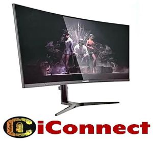 NVISION QS34G1 34 WQHD 165HZ CUREVED 1500R ULTRA WIDE GAMING MONITOR BLACK