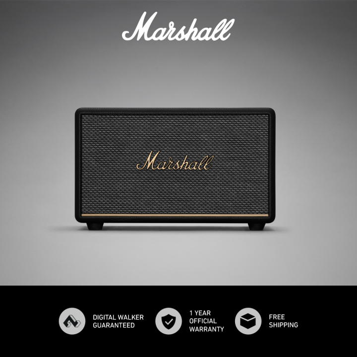  Marshall Acton III Bluetooth Home Speaker, Black : Electronics