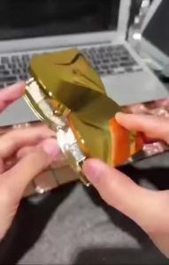 Glitter Eyeshadow Palette 10 Colors Shimmer Eyeshadow Palette Highly Pigmented Eyeshadow Palette Gold Pigmented Shimmer Glitter Long Lasting Waterproof Eye Shadow (1 #   Purple coffee color)