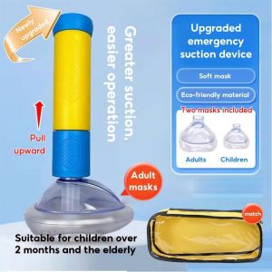 Heimlich Antichoking Breathing machine / Anti-choking machine Instrument Emergency Device Choking Emergency Device for Kids|Adults with 2 Masks