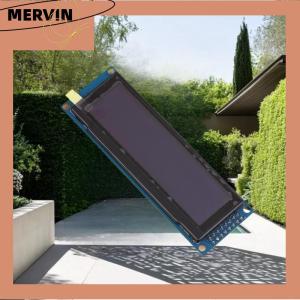 [MERVIN]💖[HOT SALE]🎈🎈 3.12 Inch OLED Display Module SSD1322 256x64 For Arduino STM32 SPI I2C Interface With Pre-soldered Pin Header