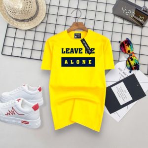 Kaos Wanita Tren masa kini Leave Me Tumblr Tee Soft Combad 30s Cewek Kaos Wanita