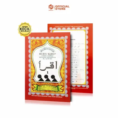 PROMO BUKU IQRO MURAH : BUKU IQRA ANAK IQRA BALITA SATUAN JILID 1 KECIL ORIGINAL AMM