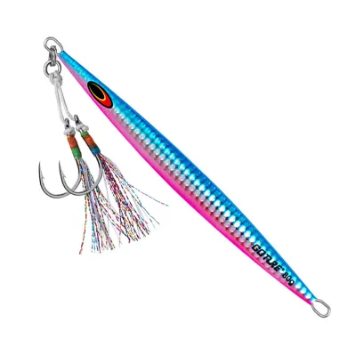 Goture Fast Jig Fishing Lure Metal Spoon Vertical Lead Jigging Lure With Hooks For Sea Fishing