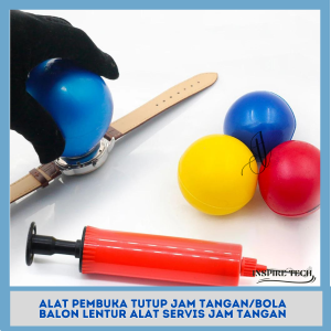 Pembuka Tutup jam Tangan bentuk Bola / Balon Lentur alat service jam tangan bentuk balon bola (RANDOM WARNA)