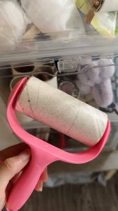 Cây Lăn Bụi mini 10cm (không nắp) Làm Sạch Quần Áo vệ sinh Ga Giường Sofa Lông Chó Mèo