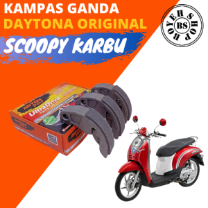 Kampas Ganda Scoopy Karbu Daytona Original 4630