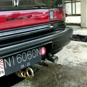 KNALPOT MOBIL RACING STAINLESS ANTI KARAT SUARA GARANG/NGEBAS Agya Ayla Xenia Avanza Carry Pajero mobilo dll