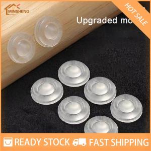 MIH ✨ COD ✨ แผ่นซิลิโคนใสกันกระแทกกันรอยกันกระแทกสำหรับประตูตู้เสื้อผ้าเม็ดเล็กกันกระแทกกันการเลื่อนเม็ดกาว