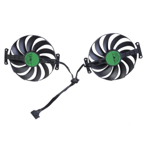 2Pcs T129215SU Video Fan Graphics Cooling Graphics Radiators Replacement for RTX3070 Graphics
