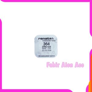 Renata 364 Baterai jam tangan Renata SR621SW 1.55V Original