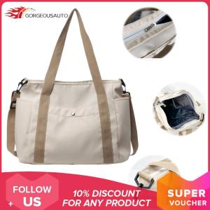 Women Canvas Shoulder Handbag Large Capacity Casual Crossbody Purse Tote Shoulder Bag Work Handbags Everyday Hobo Bag