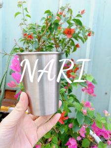 Cốc uống bia bằng inox Cao Cấp - ly Kim Loại ly inox Phong Cách Bắc Âu Đựng Đồ Uống 350ml va 500ml - gia dụng Nari