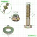 753-08171 Idler Pulley Kit Replaces 756-04129 Idler Pulley, 756-04129B, 753-08068, 753-08068A, 756-04129C, 75604129 B, 956-04129, 956-04129B, 956-04129C, Oregon 34-204, 78-065, 280-646.. 