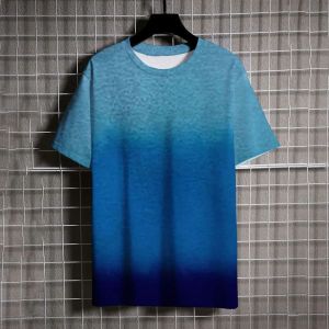 Versatile Men T-shirt Fashion Tshirt Summer Floral Crew Neck Mens Clothing Trendy and Comfortable Man Short Sleeve T-shirt Tops S-5XL
