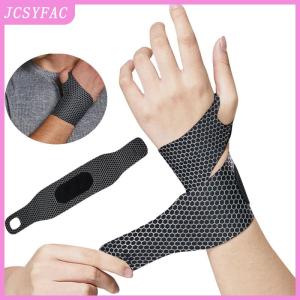 JCSYFAC  1PCS Adjustable Wristbands Safety Wrist Support Bracer Gym Sports Wristband Carpal Protector Breathable Injury Wrap Band Strap