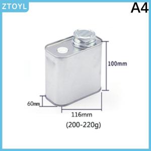 ZTOYL Coffee Bean Airtight Cans Outdoor Camping Tin Box Food-grade Packaging Storage Fresh Breathing Iron Cans