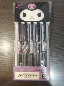 Jetstream Sanrio 0.5mm Black-ink 5pens Set