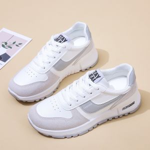 Sepatu Sneakers Wanita Yukino Sport Import Korean Style Vintage Terbaru Warna Soft