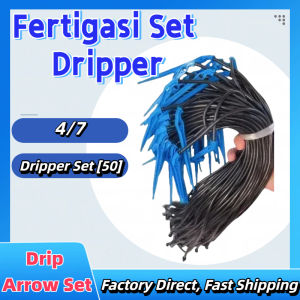 Fertigasi Set Dripper/50cm 3/5 & 4/7 Microtube Full Fertigation Dripper Set