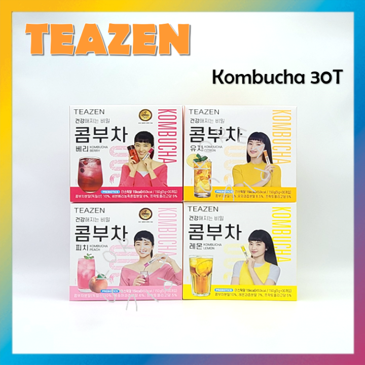 [TEAZEN] Kombucha 5g X 30T | Lazada Singapore