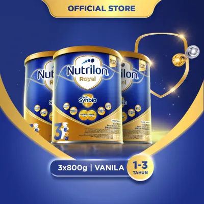 Nutrilon Royal 3 Vanila 3x800gr - Susu untuk Usia 1-3 Tahun