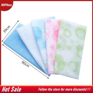 【COD】🔥🔥🔥 Nylon Wash Cloth Towel Beauty Body Skin Exfoliating Shower Bathroom Washing