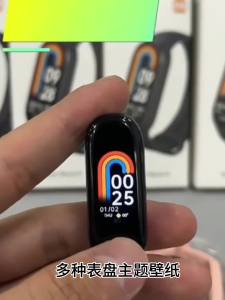 极夜黑多功能智能手表可充电运动计步震动闹钟自定义表盘适用安卓Polar Night Black Multi functional Smart Watch Rechargeable Sports Meter Step Vibration Alarm Clock Custom Dial Suitable for Android