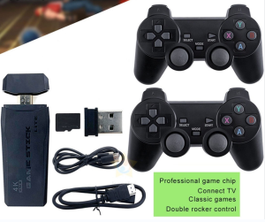 High-quality game console set (with wireless controller a standard set) Built-in 20000+ games / M8 mini TV box plug and play game console