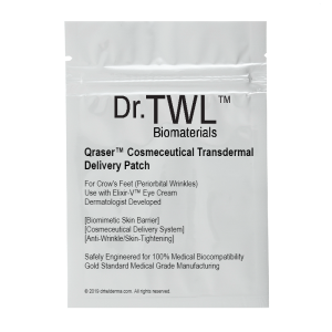 Cosmeceutical Transdermal Delivery Patch For Lifting Tightening Crows Feet Periorbital Wrinkles (Dermatologist Approved Botox Alternative)