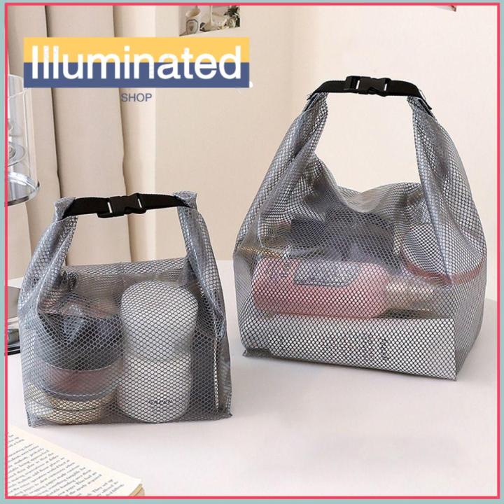 Waterproof%20Quick-Dry%20Buckle%20Type%20Swimming%20Bag%20Mesh%20Design%20Beach%20Bag%20Large%20Capacity%20Storage%20Bag%20Lightweight%20Toiletries%20Bag%20-%20Image%202