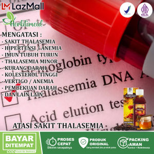Obat untuk sakit thalasemia Thalasemia Minor Thalasemia Intermedia / Minor Atasi Dengan Kurmaqu Herbal
