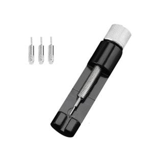 ชุดเครื่องมือปรับเข็มความยาวแบบโซ่ถอดหมุดได้ตัวเชื่อมสายรัดสายนาฬิกาข้อมือชุดช่างซ่อมนาฬิกาแบบมืออาชีพสำหรับนาฬิกา