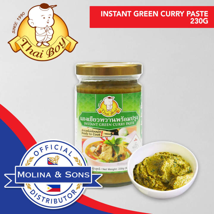 Thai Boy Instant Green Curry Paste 230g | Lazada PH