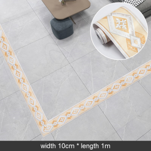 PVC Self Adhesive Wallpaper Oil-proof And Waterproof Kitchen Bathroom Tile Decals Thickened Room Wall Sticker