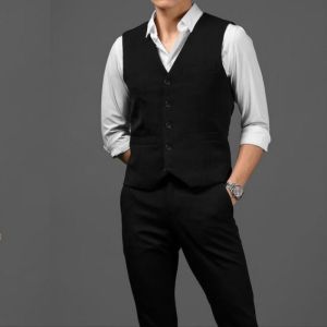 Jas blazer Pria slimfit hitam abu navy buat wisuda nikah kondangan acara formal bahan valencia twist