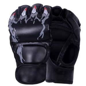 MMA Gloves Boxing Gloves Training Gloves Kickboxing Gloves Half Finger Punching Gloves Heavy Bag Gloves for Sport